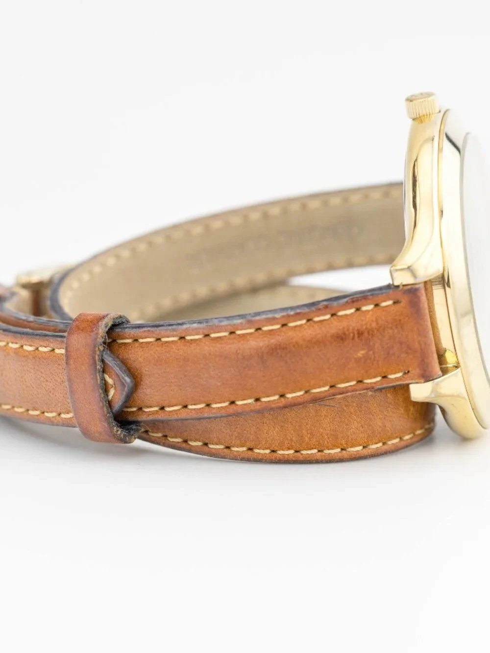 Michael Kors MK-2256  Leather Strap Quartz Analog Women's Watch New Battery